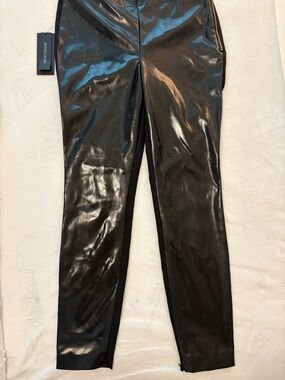 Marciano Women’s Black Faux Leather Pants Edgy Size M
